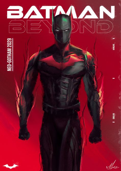 Batman Beyond Wallpaper, Batman Beyond Suit, Batman Concept Art, Future Batman, Batman Suit, Batman Concept, Superhero Series, Batman Armor, The Bat Man