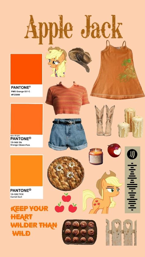 Apple Jack Cosplay, Apple Jack Outfit, Applejack Outfit, Modern Princess Outfits, Pony Aesthetic, Sofia The First Characters, Pony Costume, Matching Halloween Costumes, Apple Jack