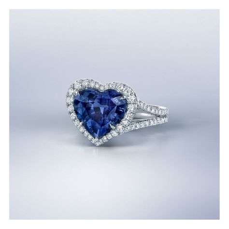 Heart Gem Ring, Right Hand Rings, Gem Ring, Blue Sapphire Rings, Gems Jewelry, Heart Jewelry, Cocktail Rings, Diamond Rings, Sapphire Ring