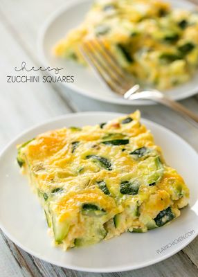 Cheesy Zucchini Squares | Plain Chicken® Zucchini Flour, Zucchini Squares, Veggie Breakfast Casserole, Summer Squash Recipes, Squash Zucchini, Veggie Breakfast, Powder Milk, Chocolate Turtles, Cheesy Zucchini