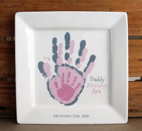 Hadley Claire, River Crafts, Ceramic Keepsake, Handprint Gifts, Baby Handprint, Footprint Art, Mothers Day Crafts For Kids, Handprint Crafts, Baby Footprints