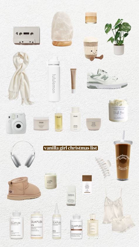 #cleangirlaesthetic #vanillagirlwishlist #christmaslistinspo #myfirstshuffle Vanilla Girl Christmas, Girl Christmas List, Xmas List Ideas, Scandinavian Outfit, Girly Christmas Gifts, Best Friend Challenges, Things I Need To Buy, Vanilla Girl, Cute Christmas Gifts