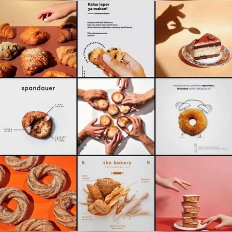 Title:    #bakery #branding #socialmedia #design   This bakery shop's social media branding is creative and eye-catching, using bright colors and fun fonts to catch the attention of potential customers. The images are well-composed and the captions are engaging, giving followers a reason to visit the Dessert Instagram Feed, Cookies Instagram Feed, Bakery Content Ideas, Bakery Social Media Design, Bakery Instagram Feed Ideas, Bakery Instagram Feed, Bakery Social Media, Instagram Bakery, Bakery Instagram