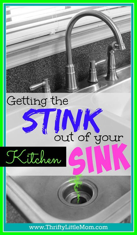 Need to get the stink out of your kitchen sink. Clean Hacks, Homemade Toilet Cleaner, Clean Baking Pans, Cleaning Painted Walls, Glass Cooktop, Deep Cleaning Tips, Clean Dishwasher, Simple Life Hacks, Toilet Cleaning