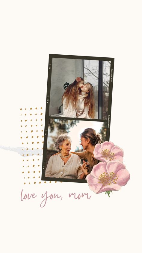 Pink Flower Mother's Day Polaroid Frame Your Story - Templates by Canva Mother's Day Story Templates, Mothers Day Frame Template, Mother Day Template, Mothers Day Story, Mothers Day Collage, Mothers Day Template, Mother's Day Template, Mothers Day Frame, Poster Design Kids