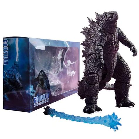 PRICES MAY VARY. Giant Godzill stands at 6.3" tall! Made by PVC material Legends collide as Godzill and Kong, the two most powerful forces of nature, clash in a spectacular battle for the ages! Collect all the Godzill vs. Kong action figures! Designed and sculpted based on the 2021 blockbuster movie, Godzill vs. Kong! Movable Joints Godzill ction Figure Movie Model King Kong Vs Godzill Anime Figures Atom Attack Monster toy (6.3in) King Of Monsters, Godzilla 2, Kong Movie, Godzilla Vs Kong, Monster Toys, Space Toys, Christmas Gifts For Boys, Anime Toys, Godzilla Vs