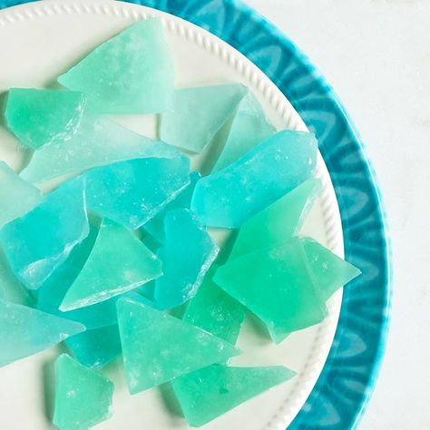 Lorann Hard Candy Recipe, Glass Candy Recipe, Sea Glass Candy Recipe, Sea Glass Candy, Rock Candy Recipe, Lorann Oils, Hard Candy Recipes, Lollipop Recipe, Easy Candy Recipes