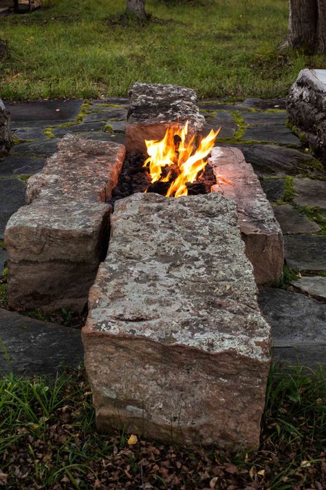 Natural Fire Pit, Jackson Wy, Villa Park, Fire Features, Outside Living, Garden Cottage, The Wilderness, Outdoor Fire, Outdoor Fire Pit