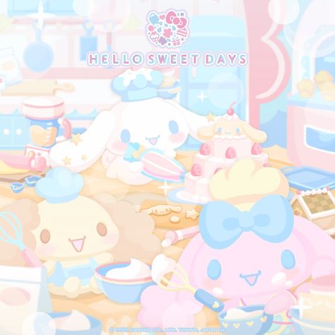 Hello Sweet Days (@hellosweetdays_en) • Instagram photos and videos Chiffon Sanrio, Most Delicious Cake, Hello Sweet Days, Zicxa Photos, 3d Wallpaper Cute, Happy 11th Birthday, Kitty Aesthetic, Sweet Days, Kawaii Games