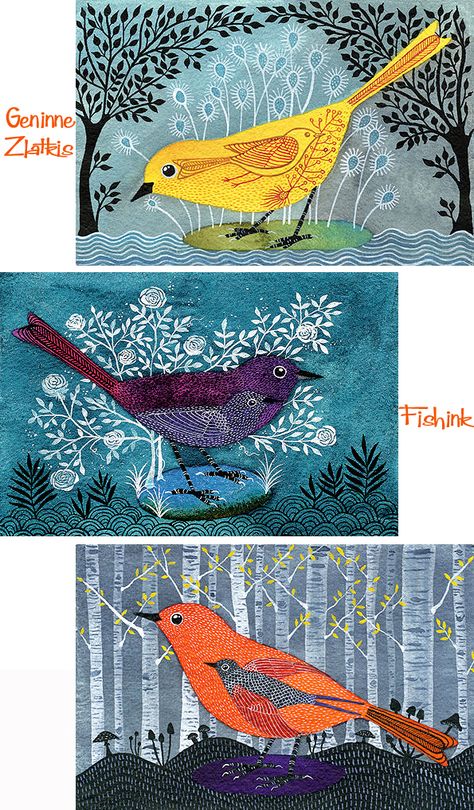 Geninne Zlatkis Birds, Genine Zlatkis, Gennine Zlatkis, Geninne Zlatkis, Bird Paintings, Living In Mexico, Designer Living, An Architect, Art Et Illustration