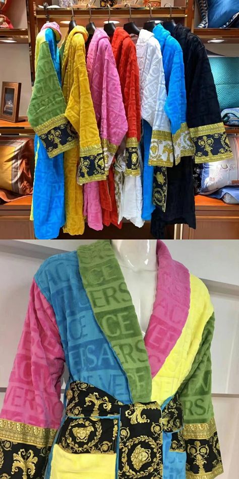 Versace Bathrobe, Sleeping Outfits, Billionaire Homes, Beyonce Outfits, London Dreams, Goal List, Bath Robes For Women, Versace Designer, Best Caps