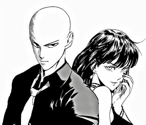 Fubuki And Saitama, Saitama And Fubuki, Saitama And Tatsumaki, Saitama X Fubuki, Fubuki X Saitama, Saitama Fubuki, One Punch Man Funny, Saitama One Punch, One Punch Man Manga