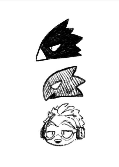 Simple My Hero Academia Tattoos, Mha Symbols, Anime Small Drawings, Mha Tattoos Simple, Chibi Hawks, Hawks Tattoo, Mha Doodles, Simple Anime Tattoos, Mha Chibi