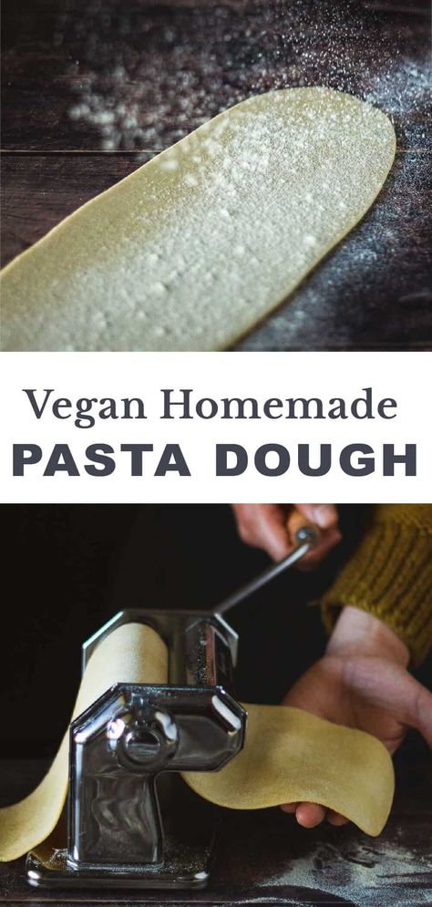 Vegan Pasta Dough, Vegan Pasta Recipes Homemade, Homemade Pasta Dough Recipe, Air Fryer Dinners, Vegan Pasta Noodles, Pasta Dough Recipe, Quick Vegan Dinner Recipes, Ravioli Dough, Vegan Ravioli