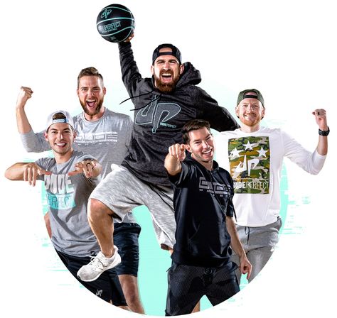 Dude Perfect | Trick Shots, Merch, Dude Perfect Trick Shots, Ethan And Grayson Dolan, Youtube Business, Dude Perfect, Trick Shots, Sport Body, Youtube Stars, Video New, Kids Videos