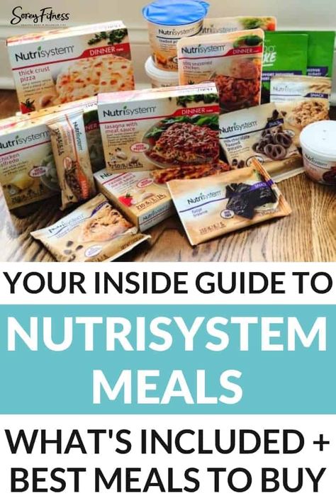 Nutrisystem Meals: What's Included & The Tastiest Meals to Order Nutrisystem Hacks, Nutrisystem Tips, Fueling Hacks, Nutrisystem Diet, Nutrisystem Recipes, Bariatric Food, Easy Diet Plan, Low Carb Diet Plan, Easy Diets