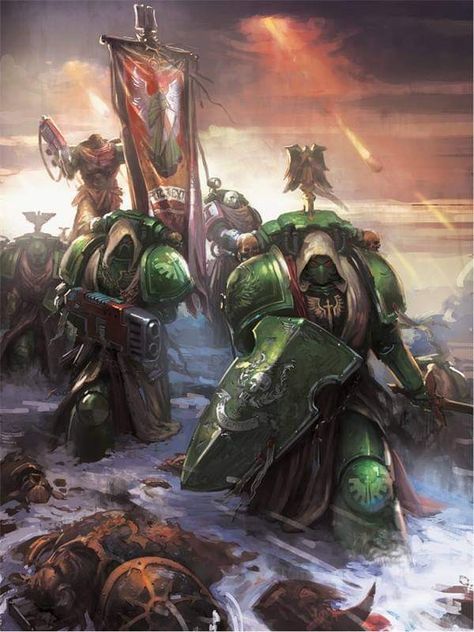 Warhammer Dark Angels, Dark Angels 40k, Space Marine Art, Dark Angels, Warhammer 40k Art, Game Workshop, Arte Robot, Warhammer Art, Warhammer 40k Artwork