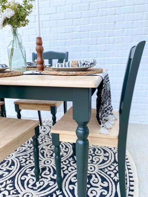 Upcycle Dining Chairs, Dining Room Table Makeover, Furniture Painting Tutorial, Rustic Dining Room, Diy Furniture Renovation, Table Makeover, Furniture Renovation, Refurbished Furniture, Dream Decor