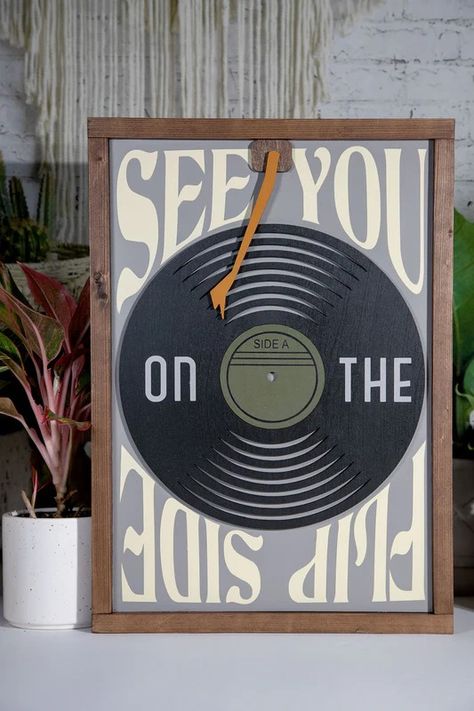 SHOP ALL SIGNS – Page 2 – The Tipsy Anvil Co. Vinyl Record Decor Ideas Wall Art, Vinyl Record Decor Ideas, Record Decor Ideas, August Decor, Vinyl Record Projects, Vinyl Record Decor, Record Frame, Record Wedding, Record Decor