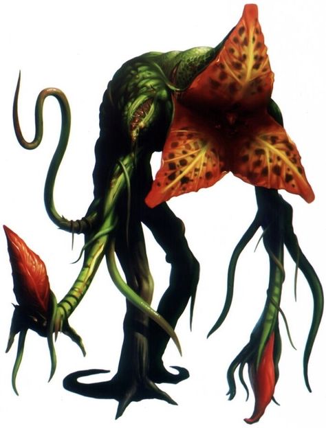 Evil Brush Evil Plants, Fantasy Flora, Plant Creatures, Plant Monsters, Snake Monster, Tyrant Resident Evil, Fallout Rpg, Plant Monster, Alien Plants