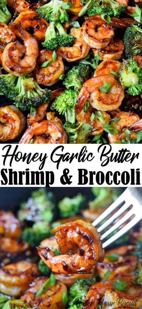 Indulge in a gourmet experience with honey garlic butter shrimp, effortlessly prepared for hectic weeknights yet sophisticated enough to impress guests. Ideal for a quick and delicious meal in just 30 minutes. Shrimp And Broccoli Recipes, Garlic Butter Shrimp And Broccoli, Honey Garlic Butter Shrimp, Tritip Recipes, Shrimp Broccoli Stir Fry, Keto Lasagna, Shrimp And Broccoli, Quick Stir Fry, Shrimp Stir Fry