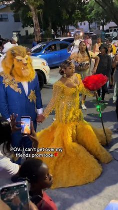 Blue And Gold Prom Couple, Gold Prom Couple, Couple Prom Pictures, Couple Prom, Booker T Washington, Prom Picture Poses, High School Prom, I Love Being Black, Gold Prom