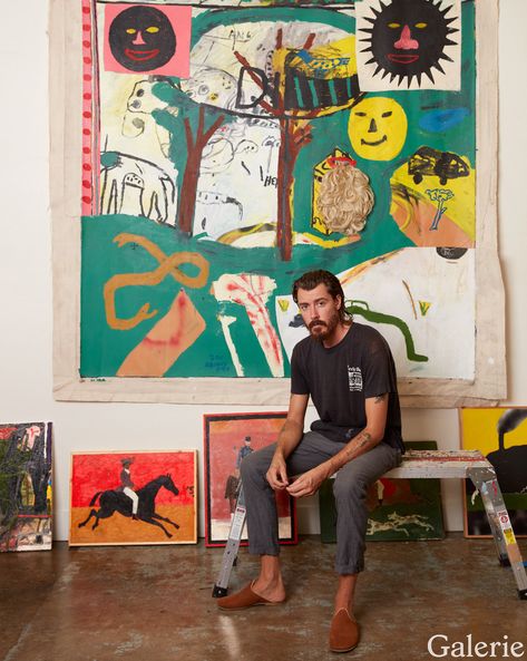 Danny Fox Is One of the Most Exciting Young Painters Today - Galerie Soyut Sanat Tabloları, Paul Gauguin, Arte Disney, Art Brut, Arte Inspo, Fox Art, Outsider Art, Painting Style, 그림 그리기