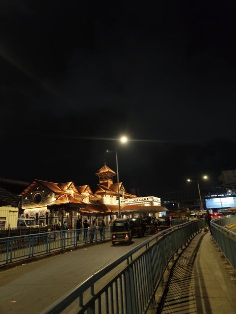 Railway Station, At Night, Places To Visit