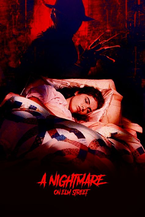 Terror Movies, Street Film, Scary Films, New Nightmare, A Nightmare On Elm Street, Movie Poster Wall, Horror Posters, Movie Poster Art, Elm Street