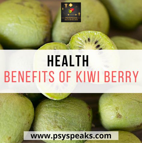 HEALTH BENEFITS OF KIWI BERRY For more information visit the link https://psyspeaks.com/health-benefits-of-kiwi-berry/ #exerciseroutine #keto #ketorecipies #healthycarbs #healthyliving #healthyfood #healthyeating #benefitsofyoga #cardio #cardioworkout #zumbafitness #quarantine #quarantinelife #snacks Health Benefits Of Kiwi, Kiwi Health Benefits, Kiwi Berry, Kiwi Benefits, Benefits Of Berries, Kiwi Berries, Sources Of Vitamin A, Healthy Carbs, Berries Recipes