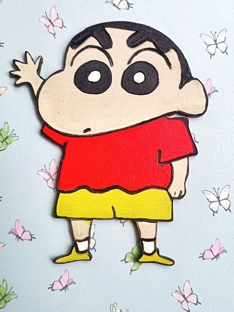 Shin chan fridge magnet Doodles Drawings, Shin Chan, Cute Doodles Drawings, Craft Corner, Fridge Magnet, Doodle Drawings, Cute Doodles, Fridge Magnets, Stone Painting