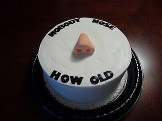 Birthday cake for my husband who had nose surgery. Nose Cake Idea, Nose Cake, Guitar Paintings, Nose Surgery, Simple Cake, Nose Shapes, Food Table, Nose Job, 90s Inspired