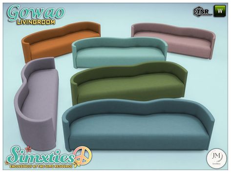 Sims 4 Maxis Match Sofa, Sims 4 Sofa Cc Maxis Match, Sims 4 Cc Togo Sofa, Sims 4 Cc L Couch, The Sims Resource Couch, Lips Sofa, Retro Couch, Bedroom Fireplace, Sims Community