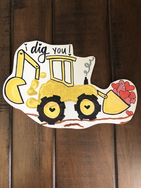 Excavator Handprint Art, Valentine Craft For Dad, Valentine’s Day Craft For Dad, Baby Feet Painting Ideas Valentines, February Footprint Art, Nicu Crafts Foot Prints, Baby Projects Crafts, Valentines Footprint Art, Valentines Day Crafts For Infants