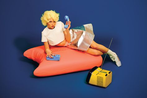 Pierpaolo Ferrari, Maurizio Cattelan, Small Couch, Inspired Interiors, Take Off Your Shoes, Art Model, Color Theory, Retro Inspired, Creative Photography