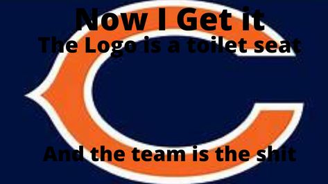 Funny Chicago Bears meme Chicago Bears Memes Funny, Chicago Bears Memes, Chicago Bears Funny, Bears Funny, Nfl Jokes, Bear Meme, Funny Nfl, Nfl Memes, Cleveland Cavaliers Logo