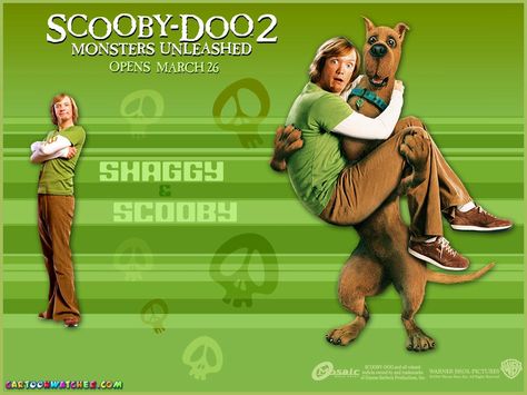 Scooby Doo 2 Monsters Unleashed, Scooby Doo Wallpaper, Scene Gifs, Matthew Lillard, Scooby Doo Movie, Shaggy Rogers, Shaggy And Scooby, Freddie Prinze, Now Playing