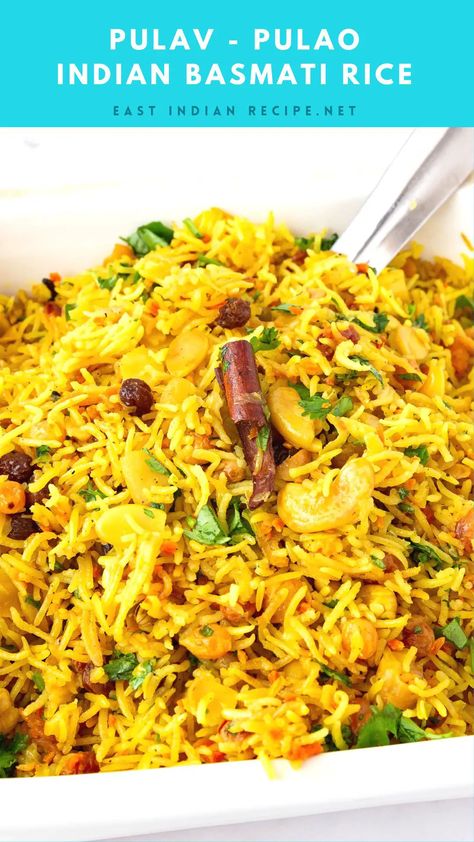 Indian Rice Dishes, Masala Rice Recipe Indian Dishes, Basmati Rice Recipes Indian, Flavored Basmati Rice Recipes, Indian Basmati Rice Recipes Easy, Indian Basmati Rice Recipes, Indian Rice Recipes Basmati, Spiced Basmati Rice, Easy Pilau Rice Recipe