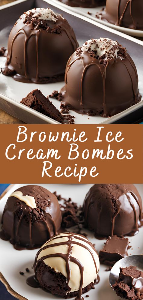 Brownie Ice Cream Desserts, Brownies And Ice Cream, Pecan Roasted, Creamy Ice Cream, Roasted Acorn Squash, Acorn Squash Recipes, Brownie Ice Cream, Tasty Dessert, Savory Herb