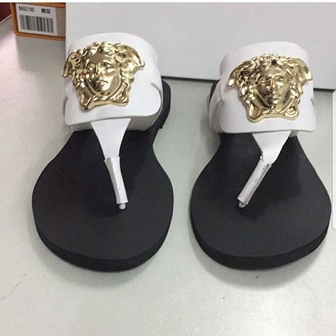 VERSACE SLIPPERS $$$ (TAKING DEPOSIT OF $50 AND ORDERS ONLY ) Gucci Palm Slippers For Men, Palm Slippers For Men, Palm Slippers, Versace Slippers, Versace Sandals, Leather Slippers For Men, Slippers For Men, Versace Fashion, Versace Shoes