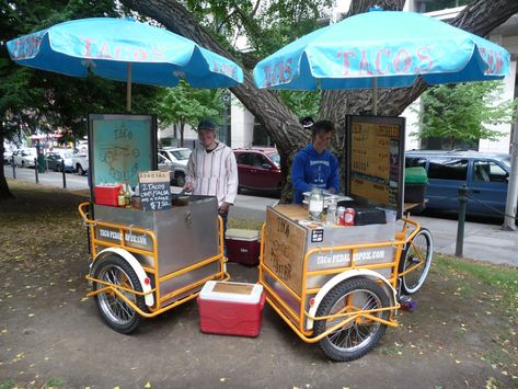 Taco Pedaler! | tacopedalerpdx.com | KTesh | Flickr Texas Breakfast, Taco Cart, Walking Taco, Food Carts, Food Cart, Tacos, Texas, Walking