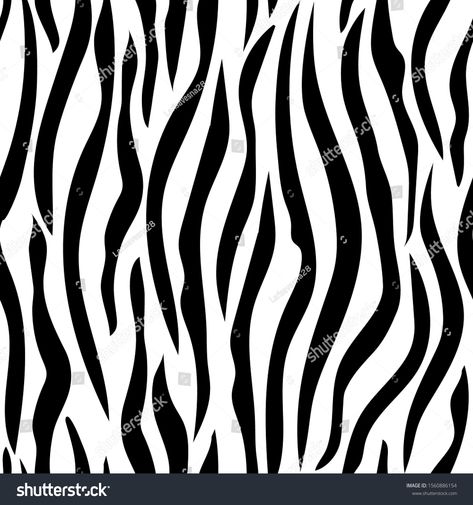 Zebra skin, stripes pattern. Animal print, black and white detailed and realistic texture. Monochrome seamless background. Vector illustration #Ad , #ad, #print#Animal#white#black Animal Print Black And White, Zebra Skin, Concept Ideas, Soccer Kits, Print Black And White, Image Vector, Pattern Animal, Seamless Background, Wildlife Animals