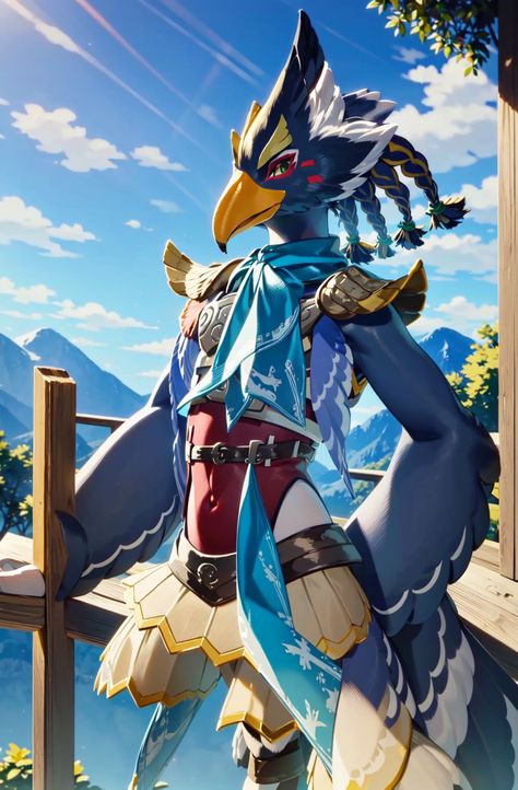 Rito Link, Revali Botw Fanart, Revali Fanart, Revali Botw, Zelda Hyrule Warriors, Botw Zelda, Zelda Botw, Hyrule Warriors, Marvel Quotes