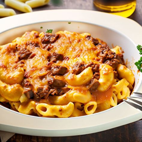 Kraft Mac And Cheese With Ground Beef, Best Kraft Mac And Cheese Recipe, Hamburger Helper With Kraft Mac N Cheese, Cheeseburger Macaroni With Boxed Mac And Cheese, Kraft Mac And Cheese Recipe, Kraft Mac N Cheese, Cheesy Macaroni, Kraft Heinz, Weeknight Dinner Recipes Easy