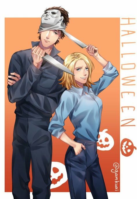 Gaming PinWire: Halloween Dead by Daylight DbD Michael Myers The Shape Laurie ... 21 mins ago - Anime Galaxy Michael Myers Halloween Movies Game Comic Art The Originals .... Halloween 2018 Laurie Strode Michael Myers The Shape Horror Movies...  Source:www.pinterest.com Results By RobinsPost Via Google Michael Myers And Laurie Strode, Kate Denson, Dead By Daylight Fanart, Quentin Smith, Percabeth Fan Art, Michael Myers Art, Laurie Strode, All Horror Movies, Best Halloween Movies