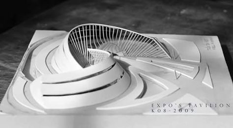 Curved Architecture, Car Showroom Design, Conceptual Model Architecture, Form Architecture, Architecture Drawing Plan, Concept Models Architecture, Architectural Model, Architecture Concept Diagram, Parametric Architecture