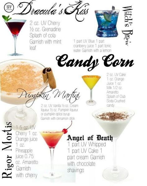 Halloween Cocktails, Halloween Drinks, Alcohol Drink Recipes, Halloween Snacks, Halloween Recipes, Adult Drinks, Party Drinks, Mixology, Non Alcoholic