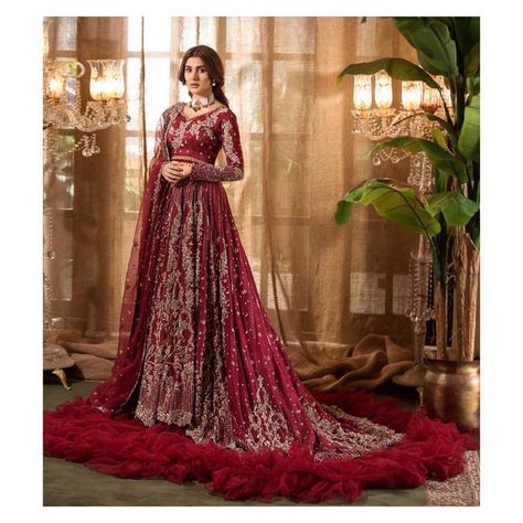 Zubia Zainab (@zubiazainab) • Instagram photos and videos Maroon And Gold Bridal Lehenga, Red Bridal Lehenga Pakistani, Shaadi Dresses, Maroon Bridal Lehenga, Kubra Khan, Pakistani Wear, Red Bridal Dress, Walima Dress, Beautiful Bridal Dresses