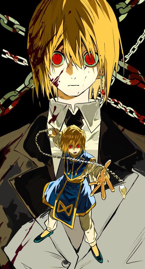 Hunterxhunter Kurapika, Doflamingo Wallpaper, Hxh Characters, Anime Pixel Art, Hunter Anime, Anime Artwork Wallpaper, Manga Illustration, Art Block, Hunter X Hunter