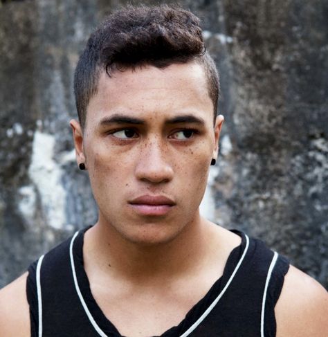 Name: James Rolleston DOB: June 8, 1997 From: Opotiki, New Zealand  Ethnicity: Maori  Hair: dark brown  Eyes: brown James Rolleston, Dean O Gorman, Male Faces, Portrait References, Taika Waititi, Golden Boy, Boy Face, Star Character, Dark Brown Eyes